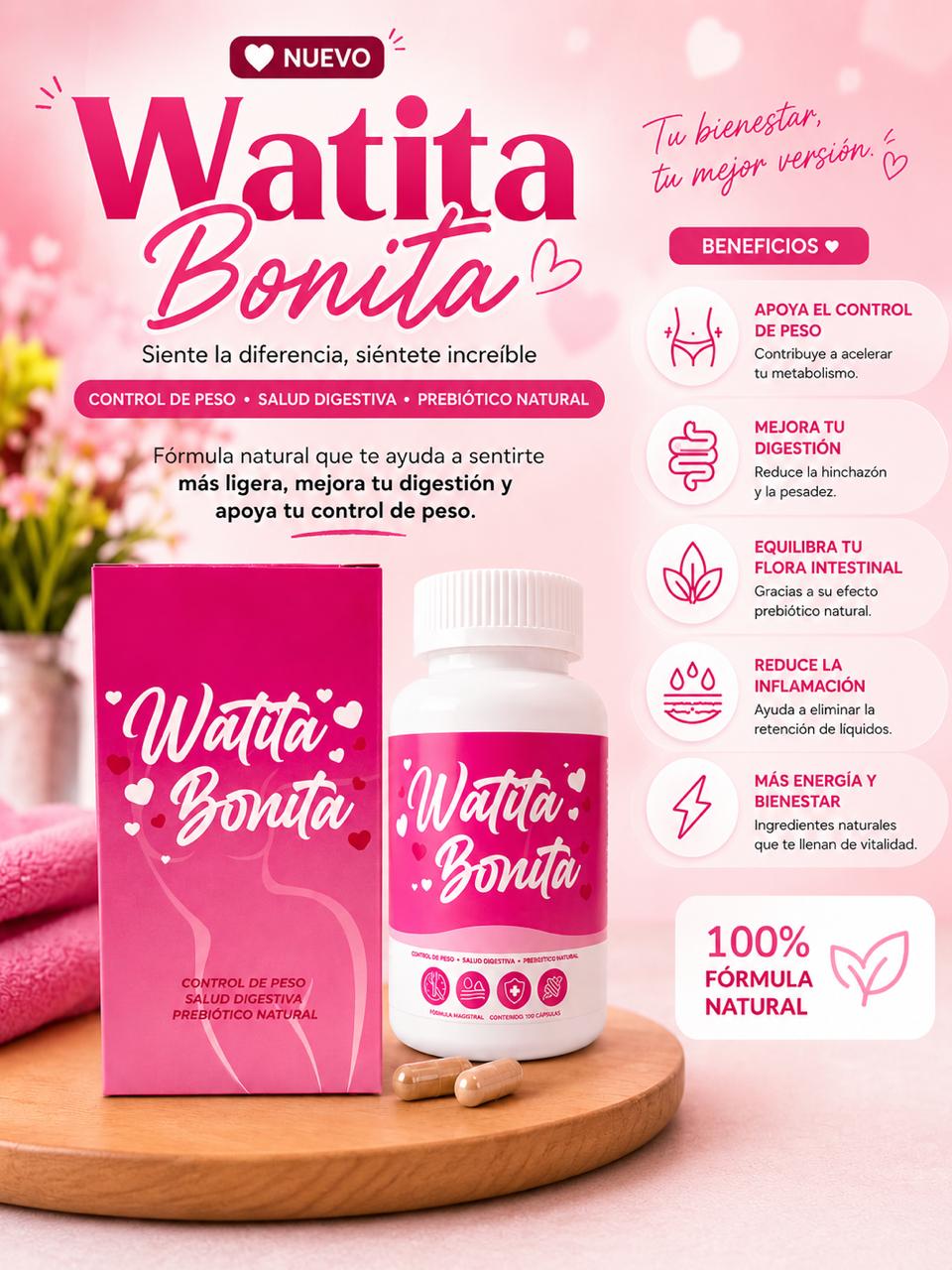 Watita Bonita / 100% Formula natural